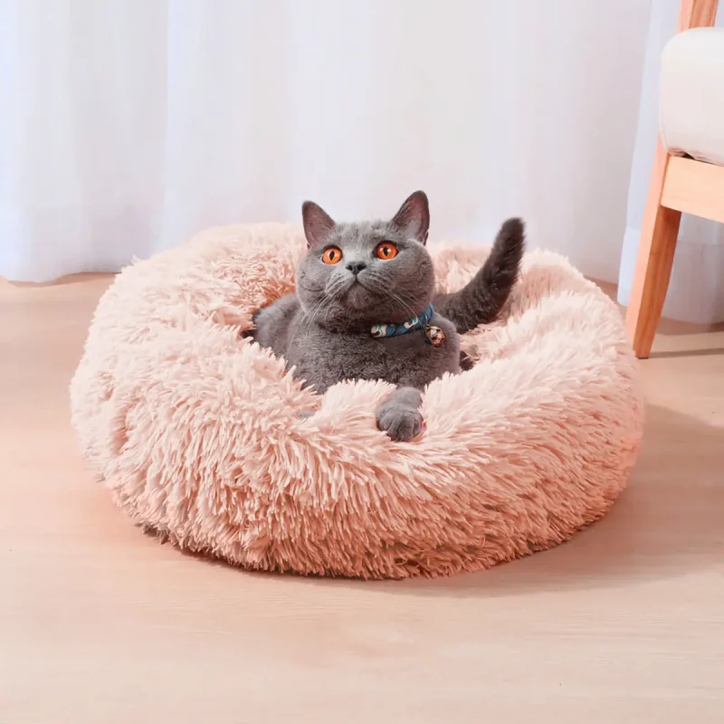 Alternative view of Legowisko dla psa małe 60 cm różowe