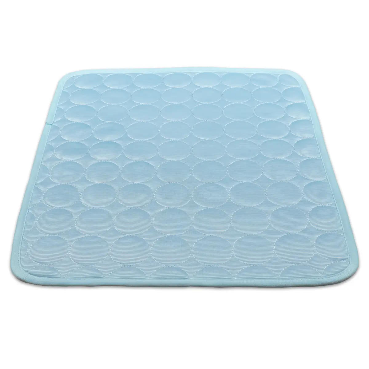 Mata chłodząca dla psa pikowana niebieska - obrazek 3