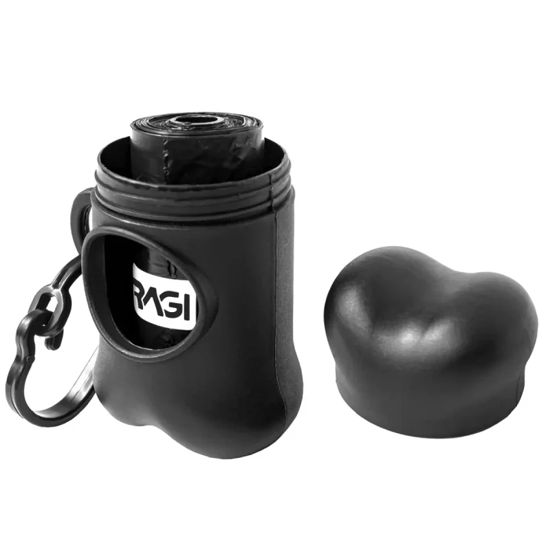 Alternative view of Czarne woreczki na psie odchody - 800 szt + etui