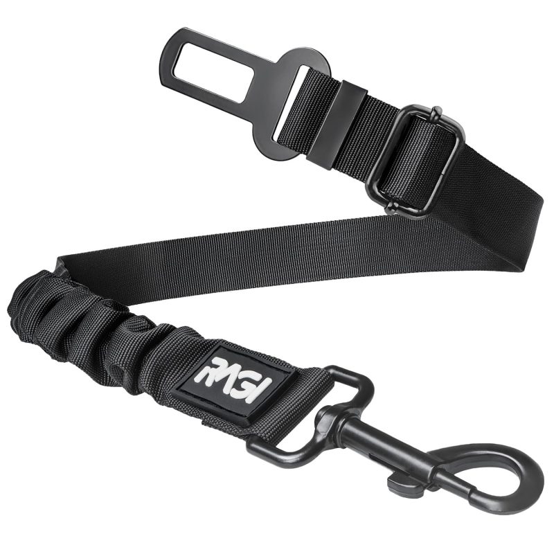 Pas bezpieczeństwa dla psa do samochodu z amortyzerem