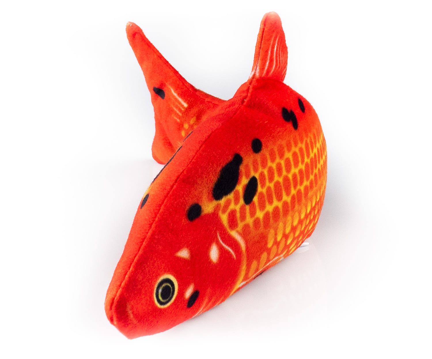 Zabawka interaktywna dla kota Czerwona Rybka + kocimiętka - obrazek 2