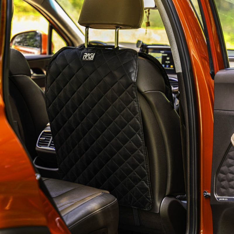 Alternative view of Osłona na Tył Fotela Samochodowego Ochraniacz Pokrowiec Oparcia Siedzenia