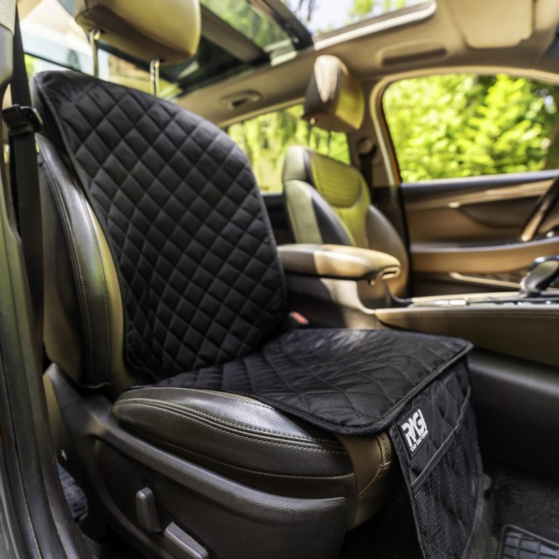 Alternative view of Mata Ochronna pod Fotelik Samochodowy Pokrowiec Osłona Fotela 2w1 Organizer KIESZENIE