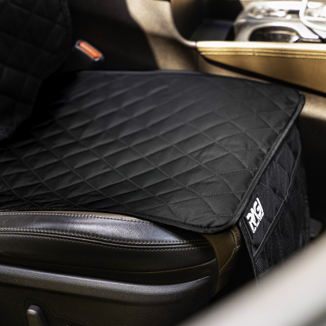 Mata Ochronna pod Fotelik Samochodowy Pokrowiec Osłona Fotela 2w1 Organizer KIESZENIE - obrazek 6