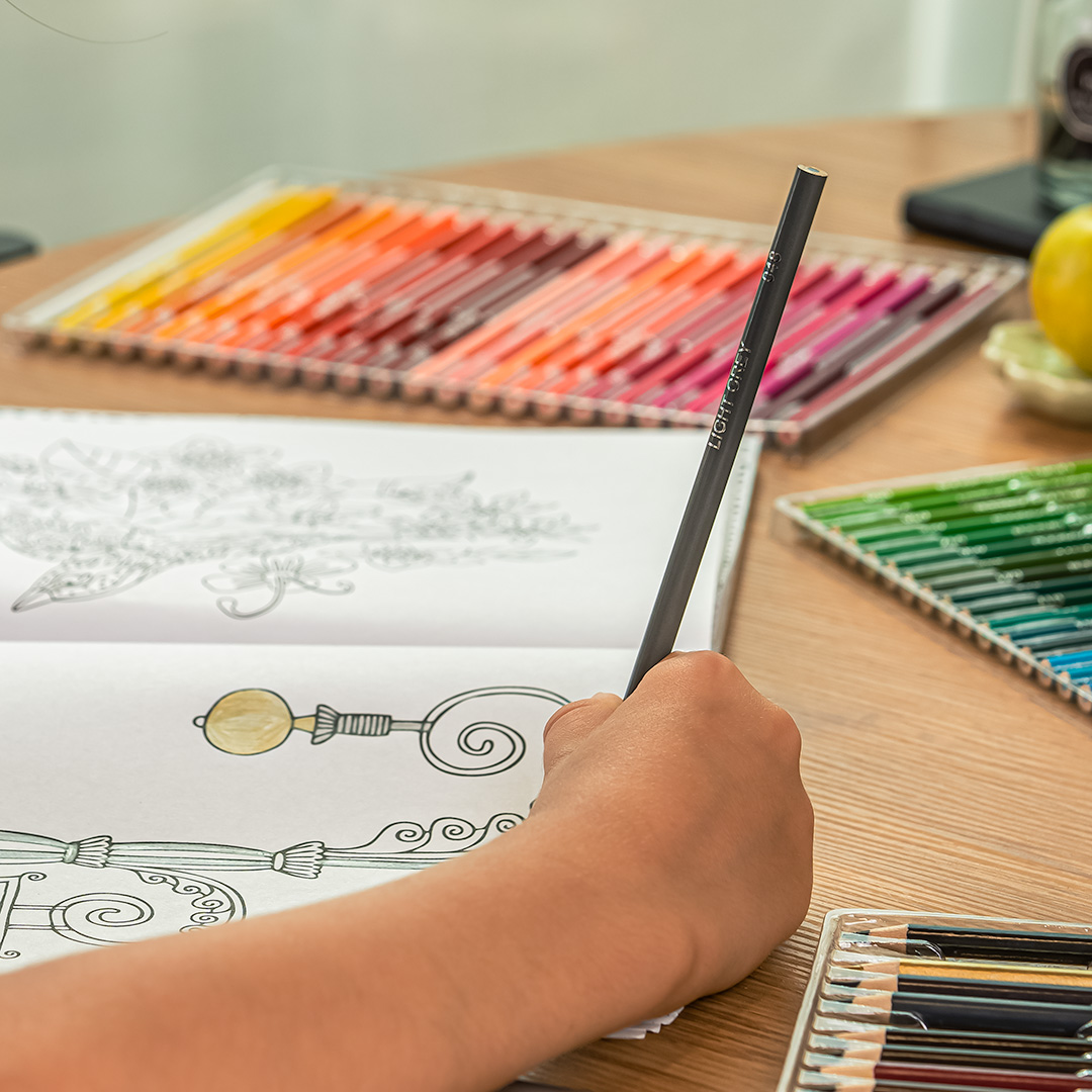 Kredki Olejne Miękkie Artystyczne Profesjonalne Zestaw w Etui 72 Kolory - obrazek 11