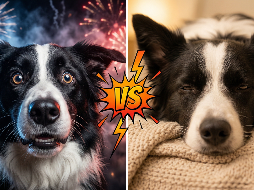 jak uspokoić psa w sylwestra