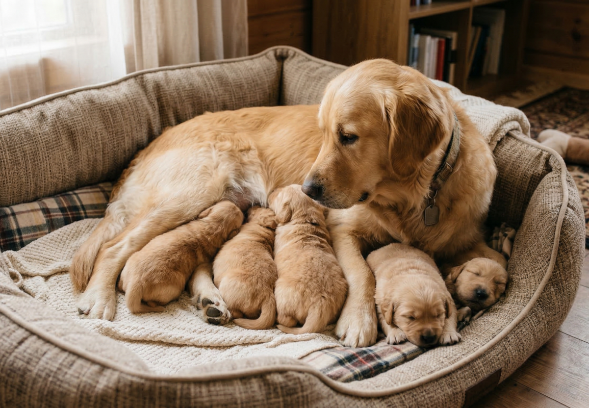 ciąża u psa