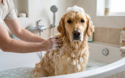 Jak często kąpać psa? Częstotliwość kąpieli psa i kota.