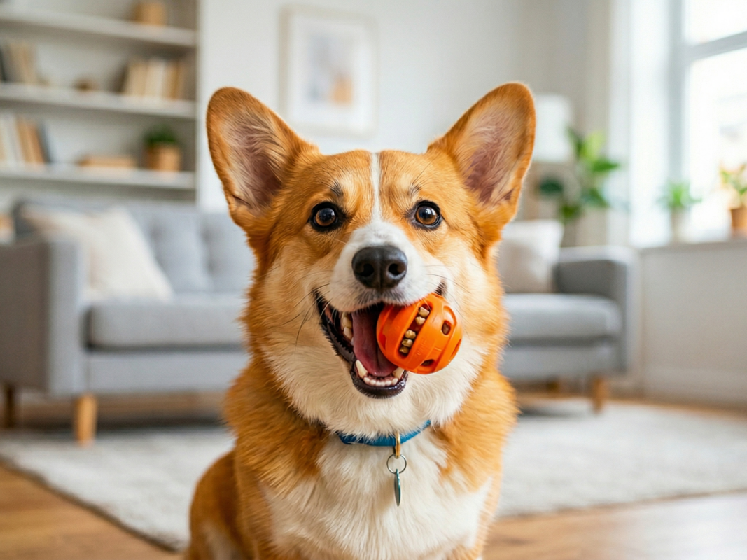 zabawy z psem w domu